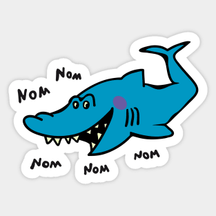 Hungry Shark Sticker